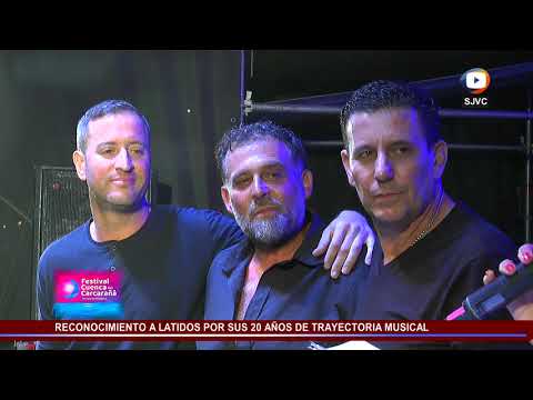 Apertura Cuenca del Carcarañá día Sábado 7 - Himno del Festival y reconocimiento al Grupo LATIDOS