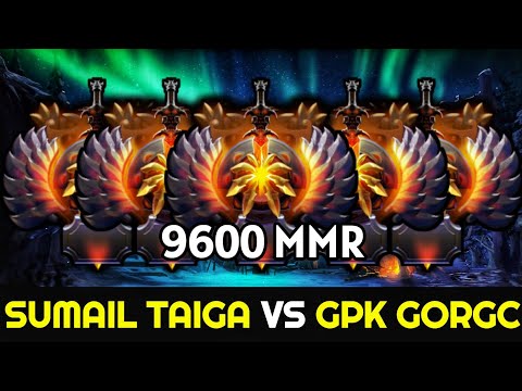 SUMAIL TAIGA vs GPK RESOLUT1ON GORGC — 9600 AVG MMR Top Rank Game