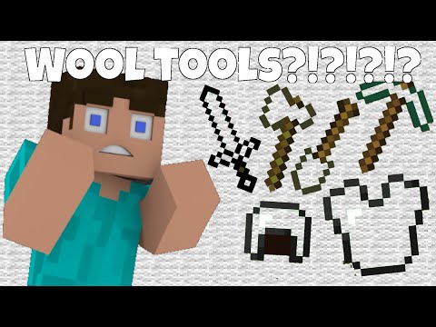 Why Wool Tools Don't Exist - Minecraft