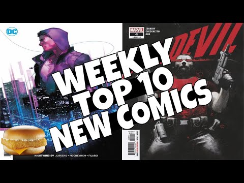 HOT TOP 10 NEW COMICS TO BUY FOR APRIL 17th - NCBD WEEKLY PICKS FOR NEW COMIC BOOKS