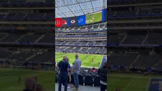Sofi Stadium section c117 Week 18