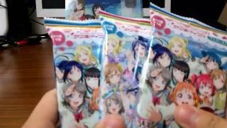 【ラブライブ】ウエハース開封！遂に推し金きた！！！！#4【Aqours】