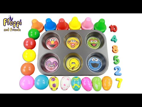 Sesame Street Characters Activity | Learn Colors, Numbers & Letters | Educational Toddler Videos