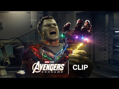 Thumbnail for video: Hulk Snaps with the Infinity Gauntlet - Official Clip Thumbnail for video: Hulk Snaps with the Infinity Gauntlet - Official Clip