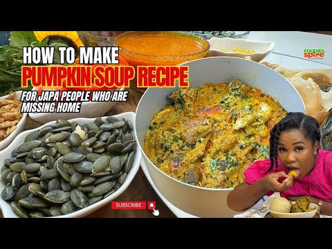 Pumpkin Seeds Soup Recipe for beginners.... #nigeriarecipe #pumpkinsouprecipe #beginnerrecipes
