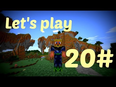 Minecraft Let's play Ep. 20 - Building a design FAST!!!