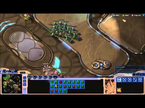 LotV PvT: Colossus vs heavy stop style! on Prion Terraces