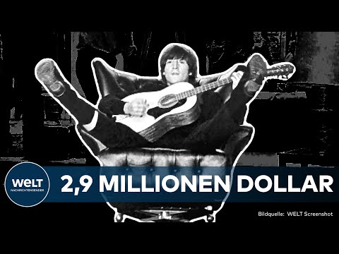 BEATLES: Fast drei Millionen Dollar | John Lennons legendäre Gitarre für Rekordsumme versteigert