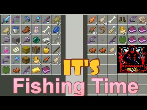 Fishing For Rare Items In Minecraft