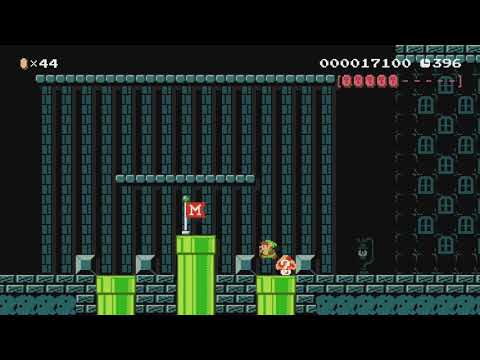 Choose Your Explorer (red coins) by LinkSamus3 - Super Mario Maker - No Commentary 1bs