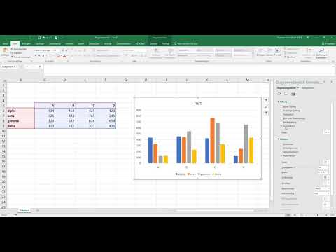 Excel Diagramme anpassen