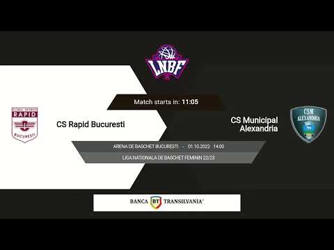 LNBF 2022-2023: Rapid București - CSM Alexandria