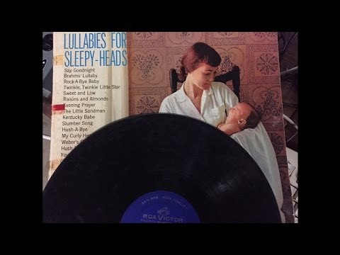 Dorthy Olsen - Lullabies for Sleepy Heads OLD VINYL record album for kids