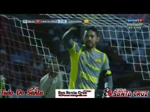 Santa Cruz 2 Criciúma 0 #GolsDaZueiraTudoDoSanta!!!