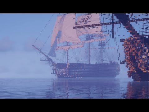 SANTISIMA TRINIDAD 1st rate SHIP OF THE LINE  | MINECRAFT SHIP | Minecraft Building Timelapse
