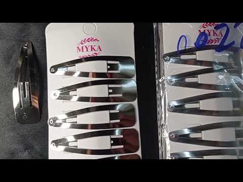 CARTELA TIC TAC COM 12UN METAL PRATA 6,5 CM