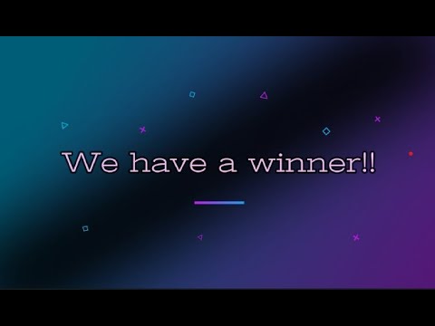 The Creative Obsession - Winners announced.