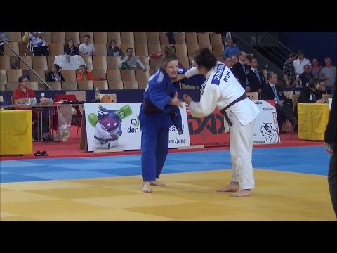Cadet European Judo Cup Berlin 2015 Repechage  -70 kg Taimazova (RUS) - Schmid (GER)