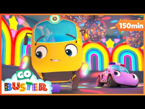 🪩 Learn to Dance! The Disco Detectives  | Go Learn With Buster | Videos for Kids