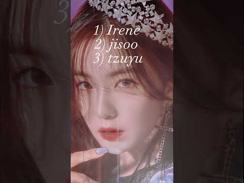 Irene vs tzuyu vs jisoo who's better?
