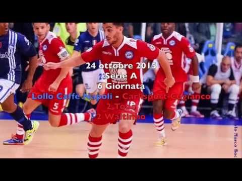 Lollo Caffè Napoli - Carlisport Cogianco 2 a 4 le reti.