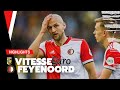 Frustrerende nederlaag... ? | Highlights Vitesse - Feyenoord | Eredivisie 2021-2022