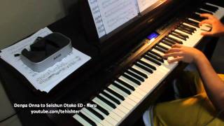 Denpa Onna to Seishun Otoko ED - Ruru (Piano Transcription)