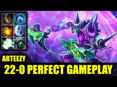 🔥 CARRY GOD - PERFECT GAMEPLAY - 22-0 - EG.Arteezy - Faceless Void - DOTA 2 PRO GAME HIGHLIGHTS
