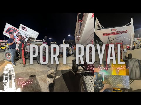 Fair Opener!🎟🎪| Got A Top 3| Port Royal Speedway