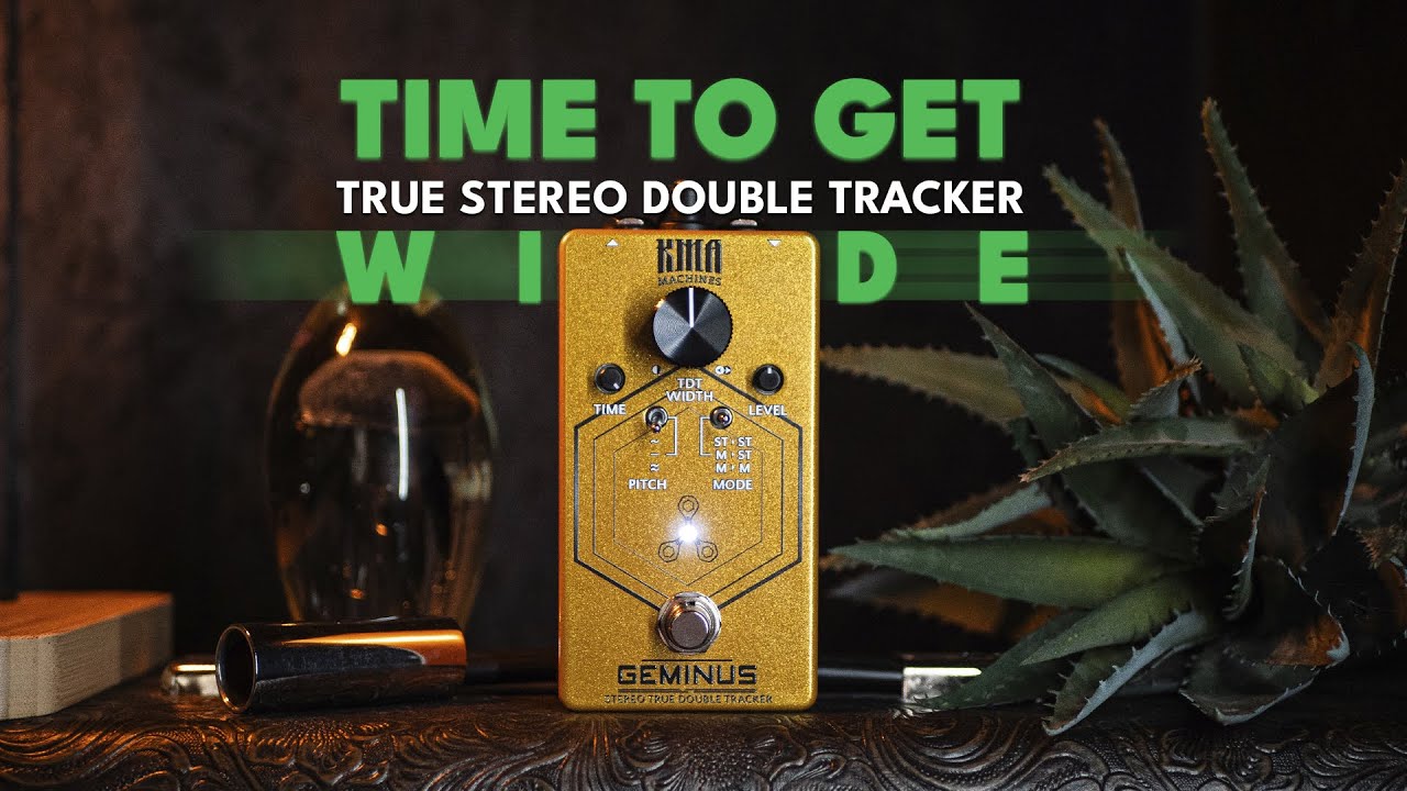 KMA Machines Geminus Stereo True Double Tracker (In Stereo - Use Headphones) - YouTube