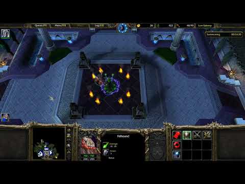Warcraft III Reign Of Chaos - Undead Campaign ( Chapter 8 - Under the Burning Sky )