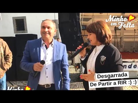 DESGARRADA de RIR ATÉ CHORAR :) - Maria Celeste e Carlos Ribeiro! Mesão Frio 2019