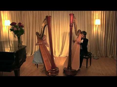 Debussy - Danses sacrée et profane. Harp duo - A. Andrushchenko, A. Sadikova
