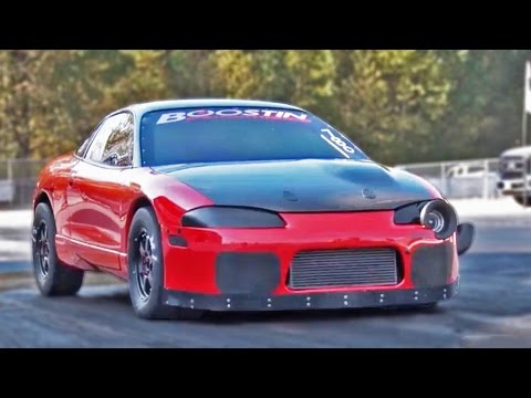 Fastest DSM on EARTH - Boostin Performance's Red Demon!