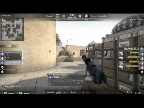 NBK Knifes Flusha - Fnatic vs EnVyUS 23.08.15