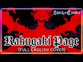 FULL English Cover Black Clover OP6 Sam Luff Rakugaki Page