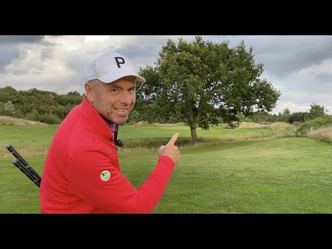 So sieht der Golfschwung aus, wenn man HOCH schlagen muss