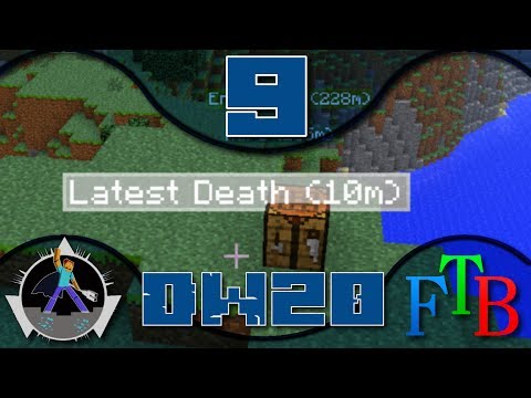 Feed the Beast Direwolf20 - Ep 9 - What? Me No Die!