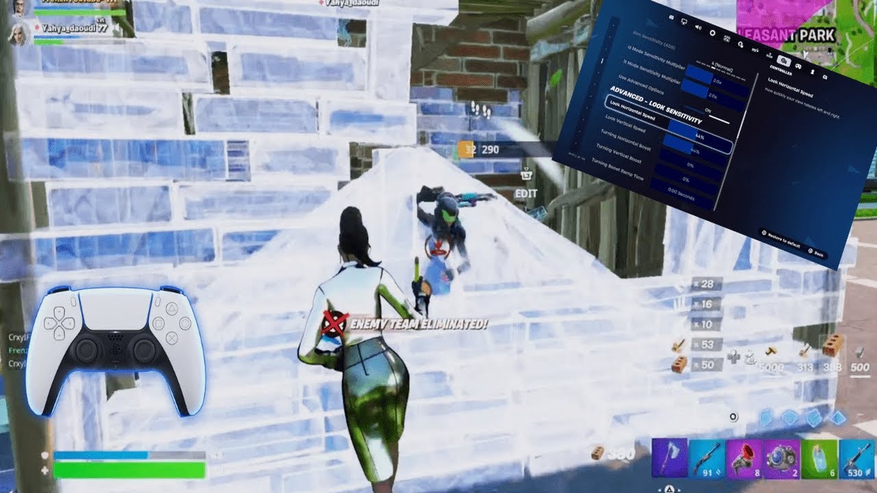 CONTROLLER SOFTAIM + NEW BEST Controller Settings For Fortnite Chapter 5 (PS5/XBOX/PC)