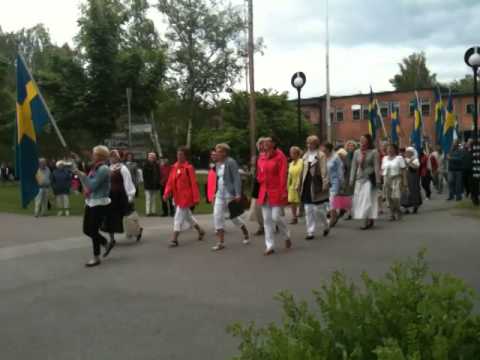 National Dag Parad Pukeberg Nybro Sverige 2012