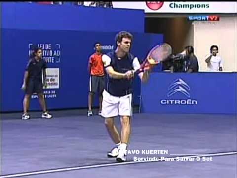 Guga Kuerten vs Alex Corretja - Friendly Match (Rio Champions 2011) - 6/9