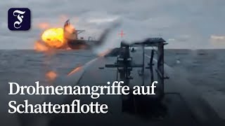 Ukraine greift russischen Öltanker an