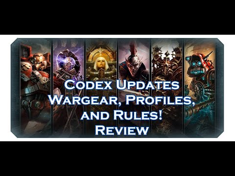 Codex Updates: Wargear, Profiles, and Rules! Review - How Will This Affect Sisters Of Battle