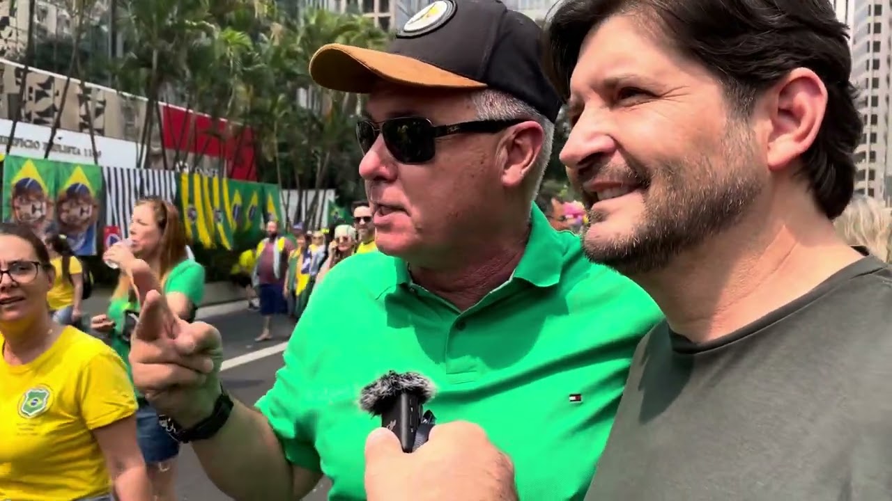 🔴 MANIFESTAÇÃO 7 DE SETEMBRO - Veja como está a Paulista agora! Siga e comente aqui embaixo