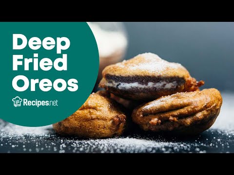 DEEP FRIED OREOS COOKIES - How To Make This SWEET & CRISPY Snack | Recipes.net - YouTube
