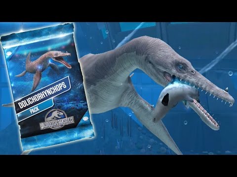 Dolichorhynchops Pack Winning and Opening - Jurassic World The Game