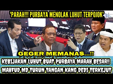 GEGER!!! Data Patahkan Arogansi! Satu Kalimat Purbaya Buat Ruangan Mwmbeku!\ Luhut menyerah!! 