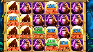 BIG WIN on KING KONG WILD Slot π¦ | Bonus Round & Free Spins Explosion!