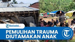 Polres Lombok Lakukan Pemulihan Trauma Korban Banjir di Lombok, Diutamakan pada Anak-anak