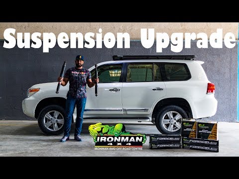 Land Cruiser 200 Suspension Upgrade To Ironman 4x4 Foam Cell Pro